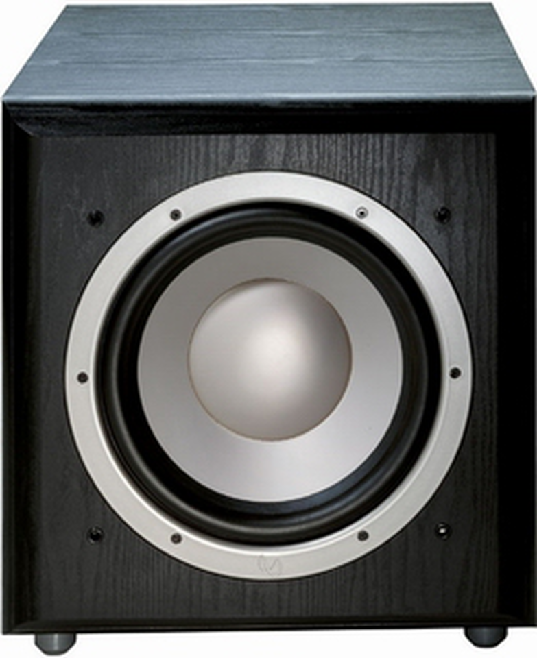 ALPHA 1200S - Black - 12 inch, 500-Watt Powered Subwoofer With Bass Optimization System™ - Hero
